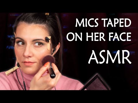 We Taped Microphones on Her Face, See What ASMR Makeup Happened