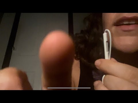 ASMR: Testing Your Sense of Touch (Hand Movements + Face Touching)