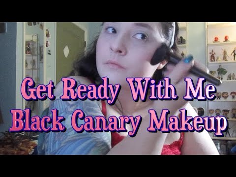 Get Ready With Me [ASMR] Black Canary Makeup