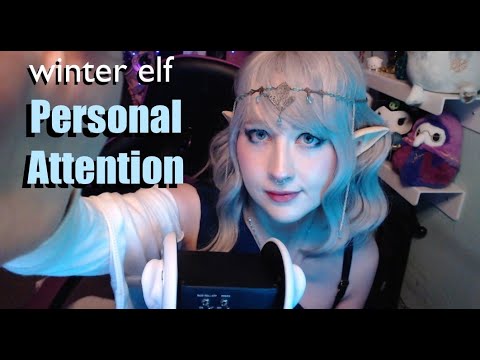 winter elf gives you personal attention ASMR