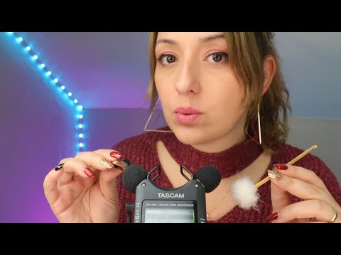 ASMR *Intense* Deeep Ear Attention with Tascam