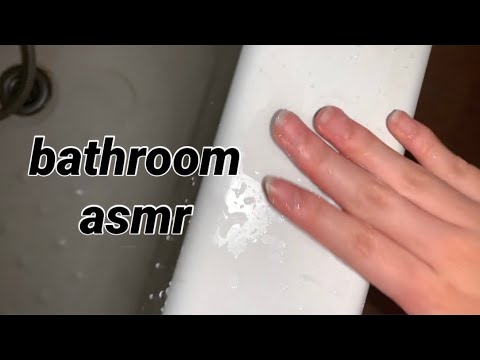 ASMR in my bathroom ( lofi )