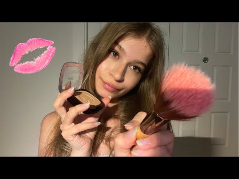 ASMR Doing Your Makeup In 5 Minutes💄(fast & aggressive)
