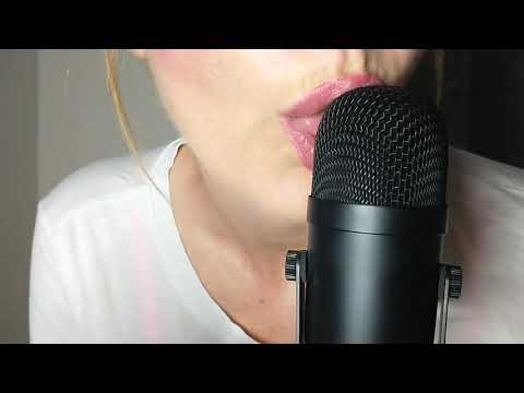 ASME Licking and Sucking Microphone - Tingle, Slowly , Lovely ,trigger  #asmr #asmrtrigger extreme
