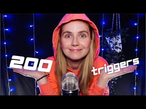 ASMR 200+ Triggers in 15 Minutes