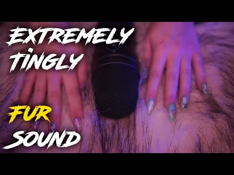 ASMR Extremely Tingly Fur Sound 💎 No talking, Fifine K690