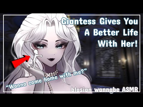 🤍Giantess takes you HOME with her! (You're both lonely)🤍 ┊ ASMR Roleplay