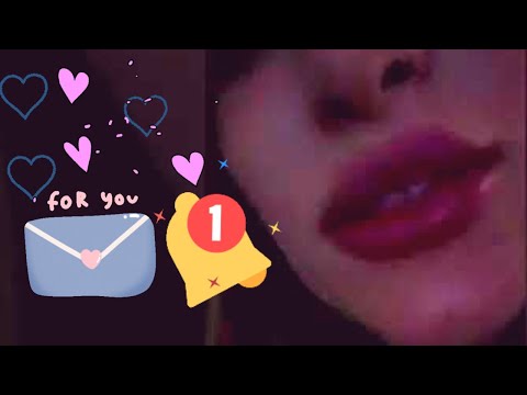 [ASMR] MESSAGE FOR YOU💋✨