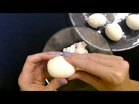 ASMR Request | Peeling Boiled Eggs & Whisper Ramble