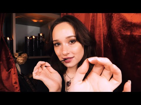 ASMR Occult Goth is Obsessed w/ You | Personal Attention, Scalp Massage, Tarot