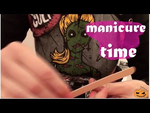 ASMR manicure. personal attention tinglesssss ACMP