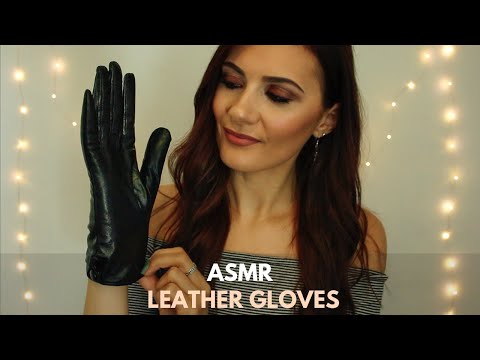 ASMR Leather Glove Hand Sounds | No Talking