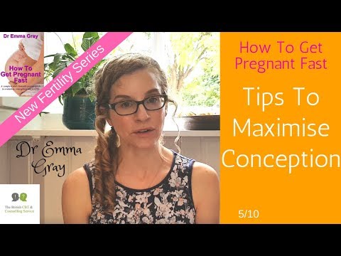 How To Get Pregnant Fast - #5 Tips To Maximise Conception