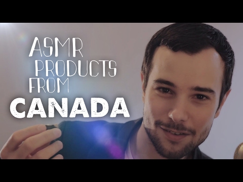 ASMR Products from CANADA (tapping, crinkles, water sounds)
