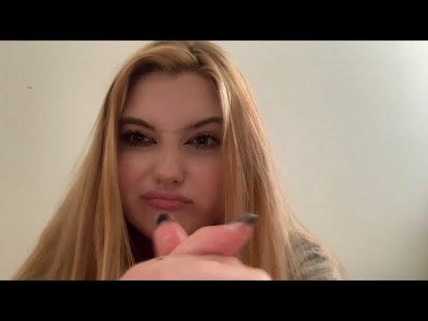 this asmr will 1000% relax u (LONG NATURAL NAILS close up tapping, scratching, lots of CRINKLES)