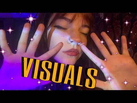 ASMR unique visuals for sleep and tingles ✨ w mouth sounds #visuals #asmr