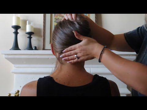 ASMR | Neck, Face & Hair Attention | Scalp Massage 💆🏼‍♀️ (No Talking)