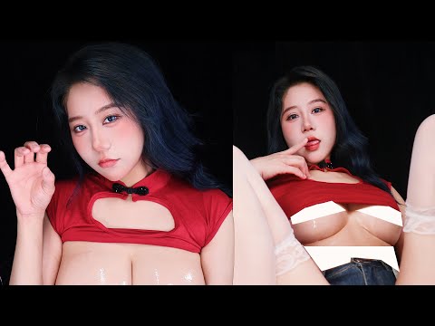 ASMR Hot Girl Skin and Body Scratching | Clothes Scratching and Mouth sounds