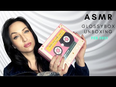ASMR 💄 Feb 2021 Glossybox Unboxing
