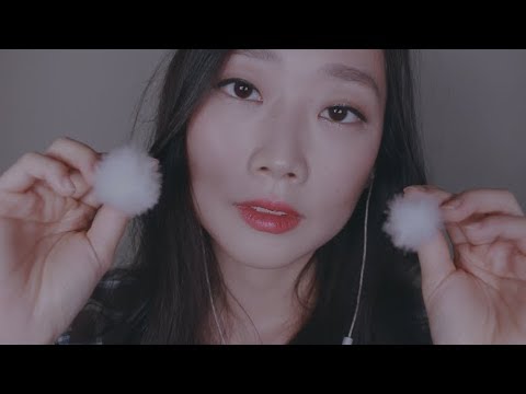 [ASMR]좋아하는 시각적 팅글 Top4(손,빗,솜털귀이개,면봉)  My Top4 Personal Attention(Hand,Comb and more...)