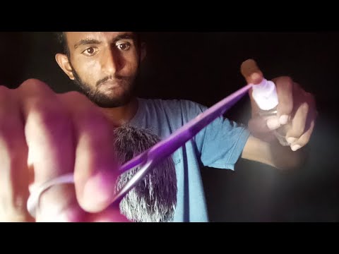 [ASMR Fast And Aggressive]Scissors & water spray Sounds 💦✂️