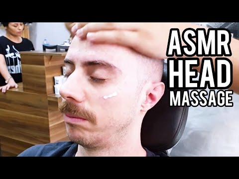 ASMR HEAD MASSAGE FOR SLEEP | ASMR BARBER