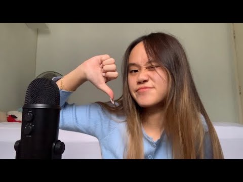 DOING ASMR TRIGGERS THAT YOU HATE