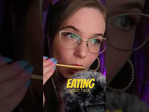 Just eating your face 🥄 #asmr #shorts