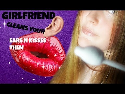[ASMR] GIRLFRIEND CLEANS YOUR EARS/EAR KISSING/UNISEX/RP.