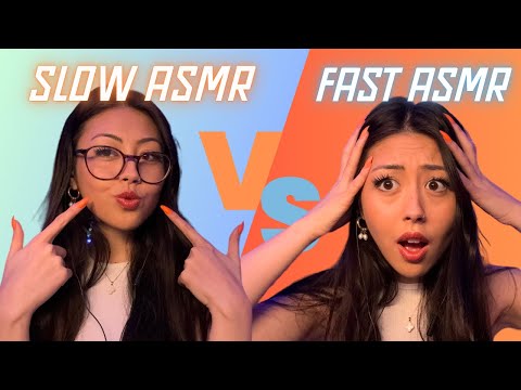 ASMR Slow vs Fast Triggers for Maximum Tingles!✨ [Prepare to Drift into DEEP SLEEP in 3,2,1 …😴]