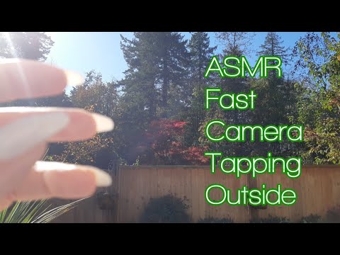 ASMR Fast Camera Tapping Outside(Lo-fi)