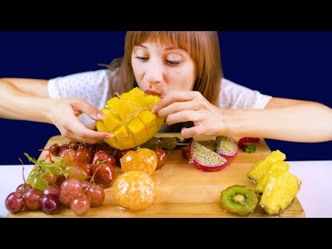 ASMR CANDIED FRUITS  과일 사탕 탕후루 (EATING SOUNDS) NO TALKING MUKBANG
