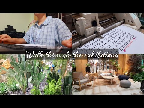 Go for a walk at the exhibition on the weekend | Vacuum Vlog