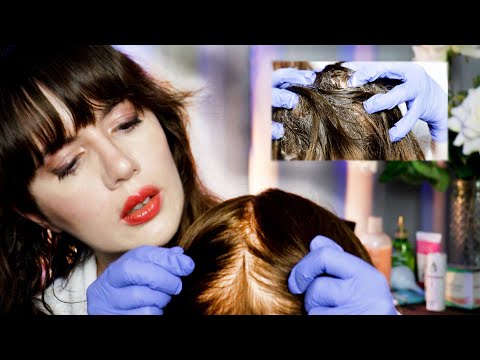 [ASMR] Relaxing Scalp Check and Shampoo Treatment ~ Medical Roleplay for Sleep