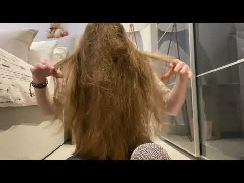 Hair Brushing | Brushing my knotty Hair