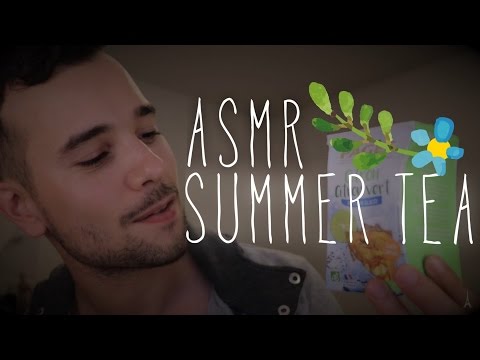 ASMR Pagès SUMMER TEA / THÉ DE L'ÉTÉ (soft spoken)