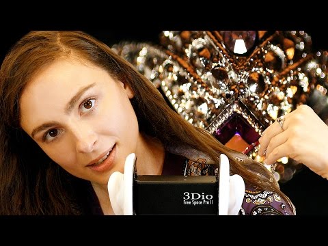 ASMR Ear to Ear Whisper & Jewelry Sounds for Relaxation, Sleep, Stress Relief, Binaural 3Dio