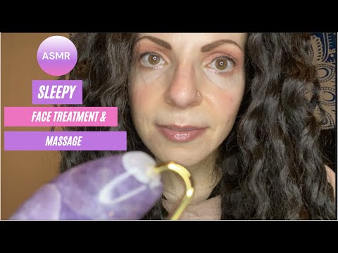ASMR Roleplay Sleepy Face Treatment and Massage (Personal Attention, Soft Spoken)