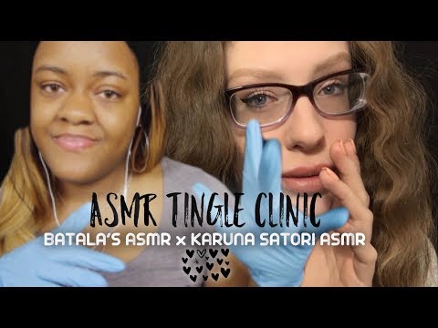 ASMR BINAURAL TINGLE CLINIC | Karuna Satori ASMR x Batala's ASMR