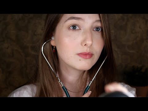 ASMR Doctor Checkup / Exam (Writing, Crinkly Coat & Personal Attention)