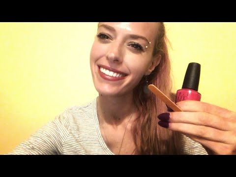 ASMR relaxing manicure and hand massage w lotion