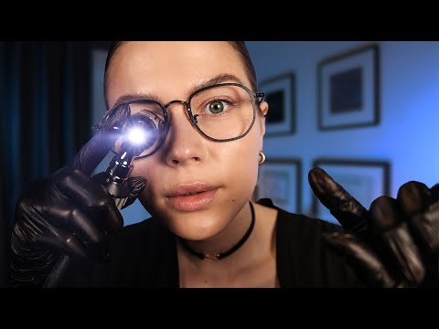 ASMR What is that in your Eye?  Detailed Eye Examination