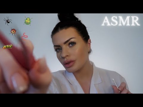 ASMR School Nurse Searches for Bugs In Your Ears 🐛 (ear cleaning roleplay)