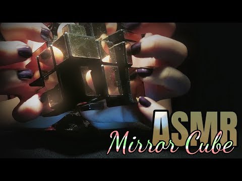 ASMR | Solving the Mirror Blox Rubik's Cube | tapping, crunching to help you sleep