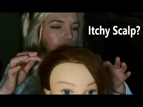 Sabrina Checks your ITCHY Scalp - ASMR, Roleplay, Scratching, Hair Picking, Brushing, Massaging