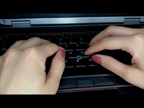ASMR Aggressive Keyboard Typing (no talking)