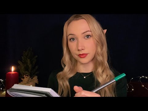 ASMR Elf Asks You Questions | Naughty Or Nice? (Soft Spoken)
