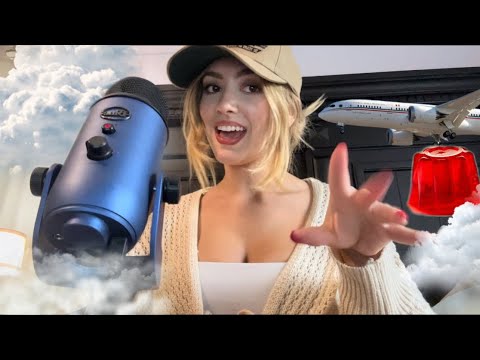 ASMR For Flight Anxiety ✈️🩵 | Download This Video Before Your Next Trip