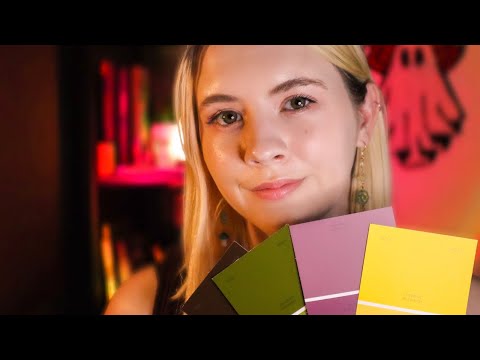 ASMR Quick and Unrealistic Color Analysis Role Play (Lights, Fabric Sounds, Personal Attention)