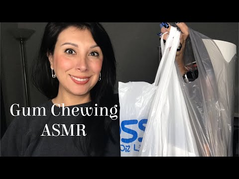 ASMR: Autumn Haul and Patreon Drop 🥳| Gum Chewing